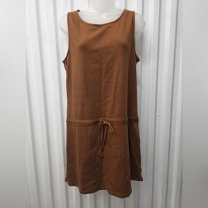 Anne Cole Tan Sleeveless Mini Dress